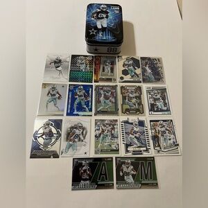Ceedee Lamb WR Dallas Cowboys Lot of 17 NFL Football Trading Cards Offense 🔥🔥🏉
